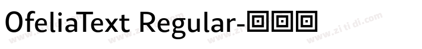 0feliaText Regular字体转换